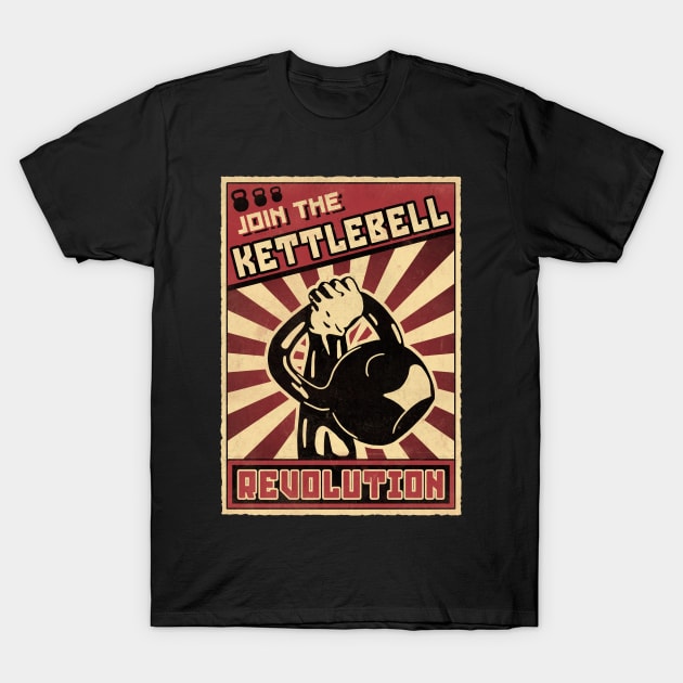 Kettlebell Revolution T-Shirt by NMdesign